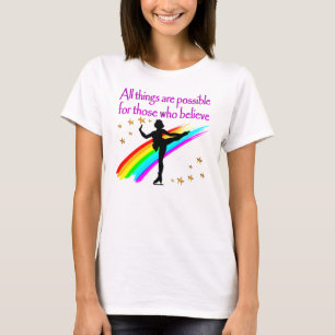 T-SHIRT REINE DE SKATING FIGURE