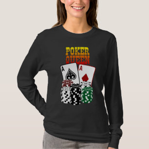 T-shirt Reine de tisonnier - deux as et puces