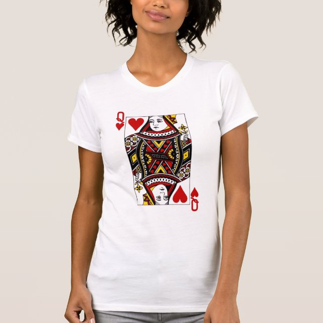 T-shirt Reine des coeurs (Devant)
