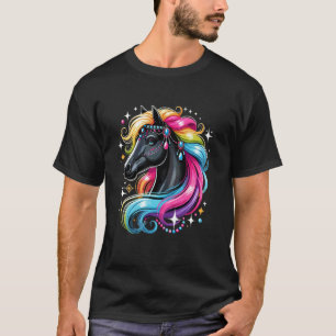 T-shirt Reine Drag Horse Art Drag Queen Fierté Drag Queen