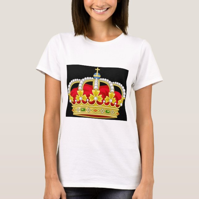 T-shirt Reine du chariot de nourriture (Devant)
