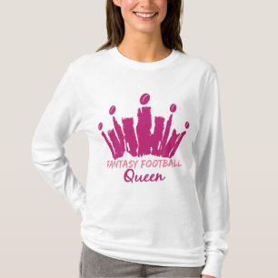T-shirt Reine du football d'imaginaire