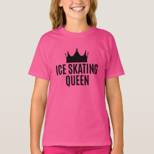 T-shirt Reine du patinage sur glace - Patinage sur glace