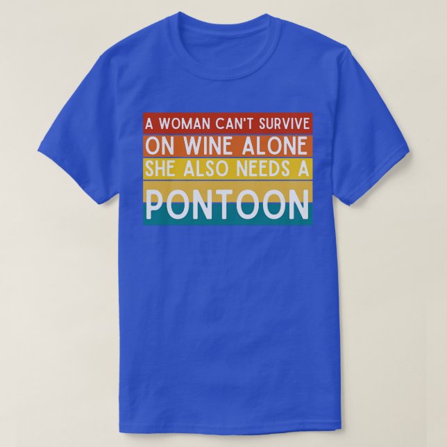 T-shirt Reine du Ponton (Design devant)
