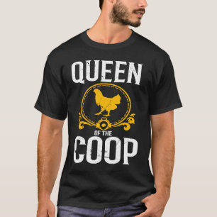 T-shirt Reine du poulet de ferme coopératif