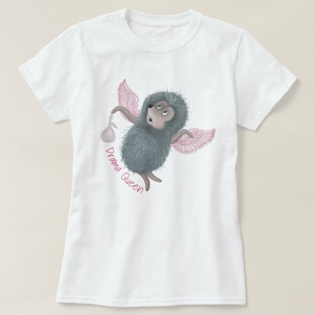 T-shirt Reine du théâtre (Design devant)
