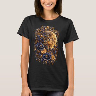 T-Shirt Reine Égyptienne Antique - Or Pharaonique