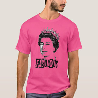 T-shirt Reine elizabeth t - Fabelle reine aux hommes, femm