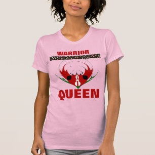 T-shirt Reine guerrière : Célébration de la féminité kenya