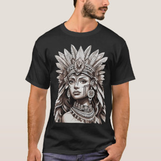 T-shirt Reine Majestic Aztèque