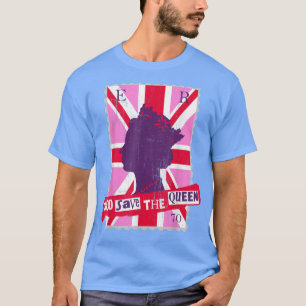 T-SHIRT REINE PLATINUM JUBILEE DIEU SAUVER LA REINE