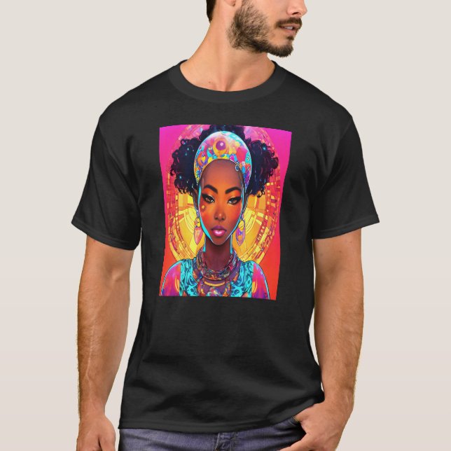 T-shirt Reine radieuse (Devant)