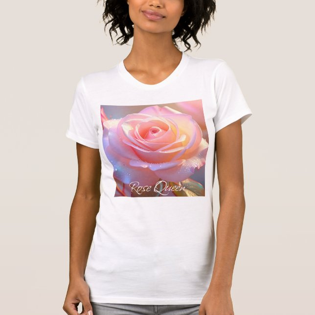 T-shirt Reine rose (édition iridescente) (Devant)