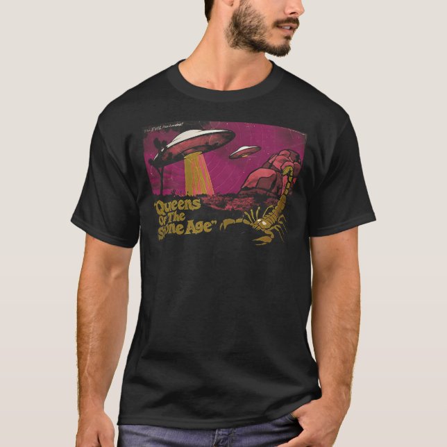 T-shirt Reines De L'Âge De Pierre (Devant)
