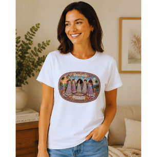 T-shirt Reines de l'Âme de l'Océan Art Inspiré de l'Océan 
