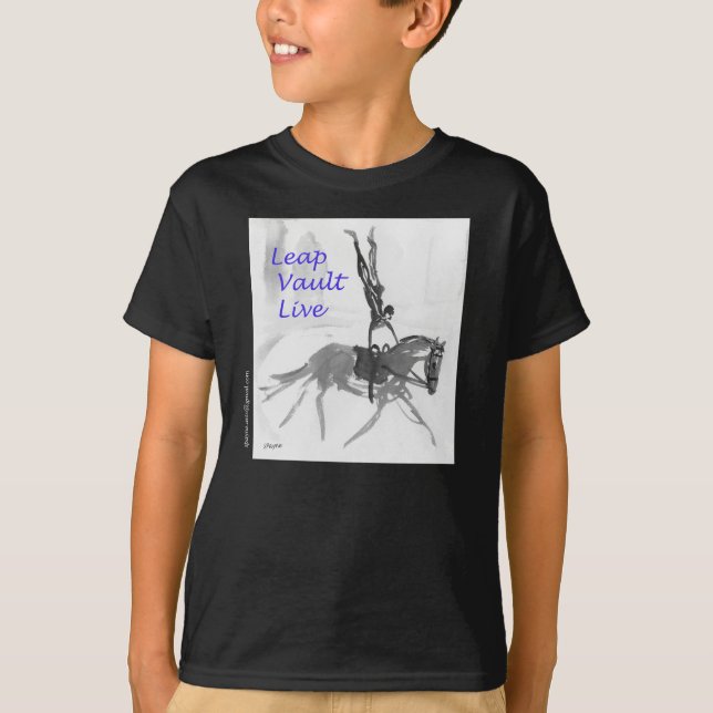 T-Shirt - ReiterVaulting (Vorderseite)