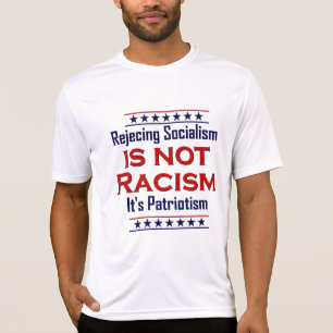 T-shirt Rejetant le socialisme,