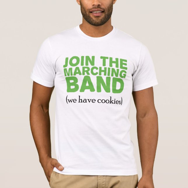 T-shirt Rejoignez la bande Marching (Devant)