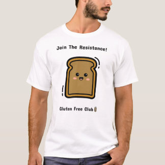 T-shirt Rejoignez La Résistance : Gluten Free Club