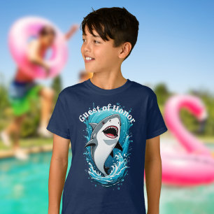 T-shirt Rejoignez-nous pour un requin mordant