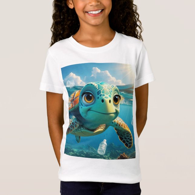 T-Shirt Rejoignez Ocean Heroes d’Azul - Pas de Plastique S (Devant)