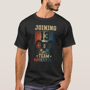 T-shirt Rejoindre l'équipe Adolescent dire Ado Gamer garço