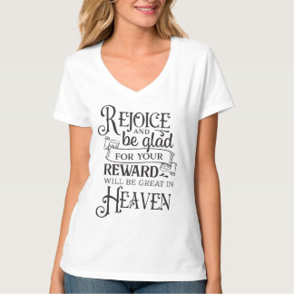 T-shirt "Réjouissez-vous et soyez heureux"