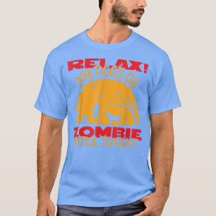 T-shirt Rela My Dogs à l'essence zombie ce soir Halloween