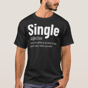 T-shirt Relation Hommes Définition Adjective Unique Péché