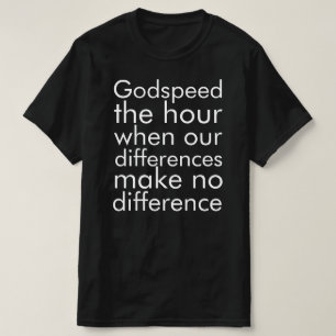 T-shirt Relation raciale et égalité humaine