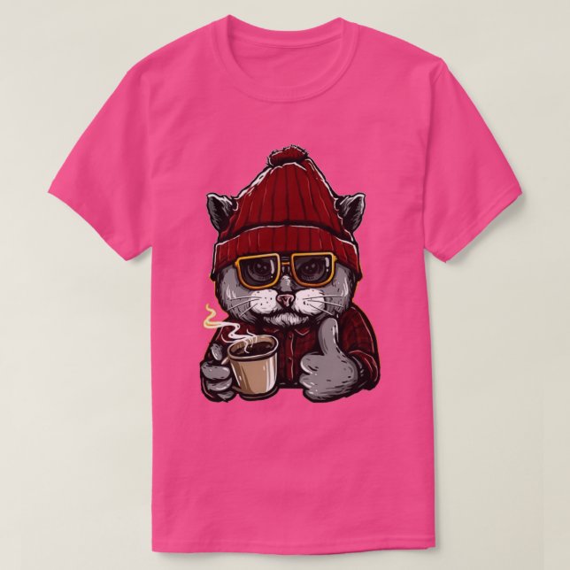 T-shirt Relax Cat (Design devant)