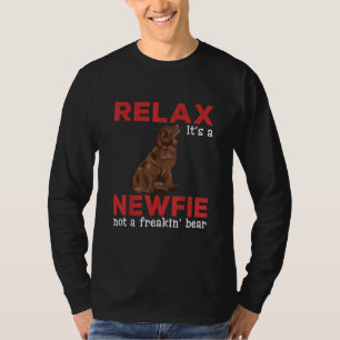 T-shirt Relax   Cute newfoundland