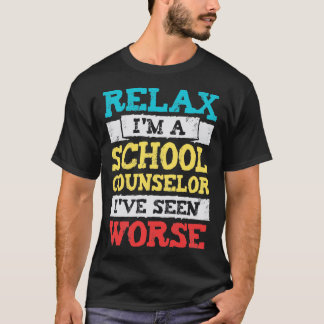 T-shirt Relax Je Suis Un Conseiller Scolaire Ive Vu Pire