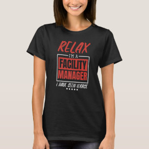 T-shirt Relax Je Suis Un Gestionnaire D'Installation J'Ai