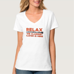 T-shirt Relax Le Joueur de Clarinette est Ici