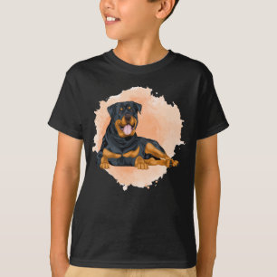 T-shirt Relaxant Amoureux des chiens Rottweiler