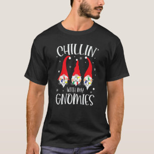 T-shirt Relaxation avec mes gnomes Père Noël Gnome de jard