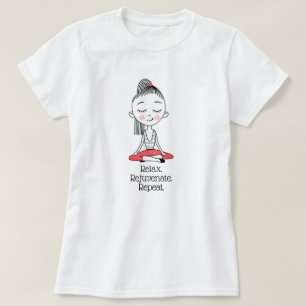 T-shirt Relaxation Zen Paix Yoga