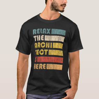 T-shirt Relaxez L'Architecte Pour Ingénieurs Civiles Et Ar