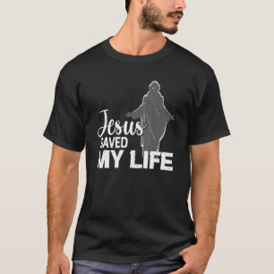T-shirt Religieux chrétien Jésus Changé Ma Vie Église L