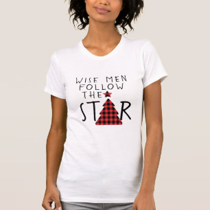 T-shirt Religieux Christian Tee, Blesse Mages Hommes Noël