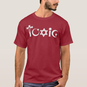 T-shirt Religion toxique La religion athée est l'athéism