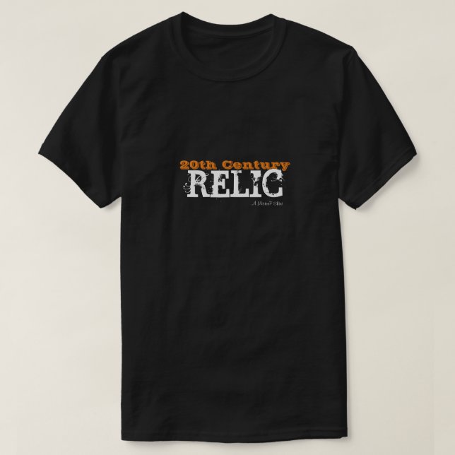T-shirt Relique du XXe siècle - Une chemise MisterP (Design devant)