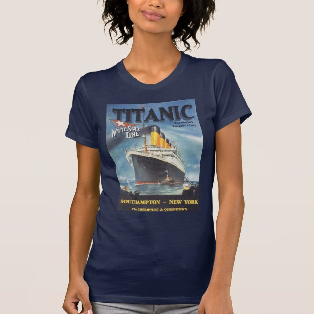T-shirt Remake titanique original d'affiche (Devant)