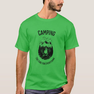 T-shirt Remède camping pour tout ami