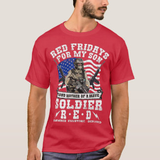 T-shirt Remember Everyone Vétéran Deployed RED Friday (60)