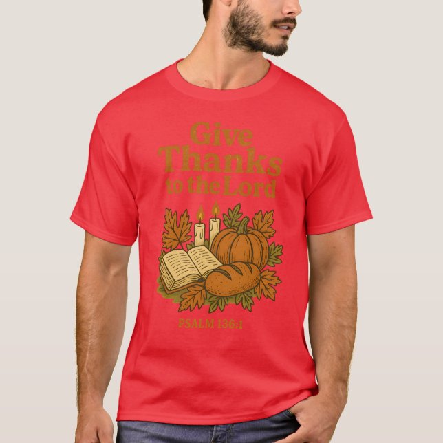 T-SHIRT REMERCIE L'ÉTERNEL (Devant)