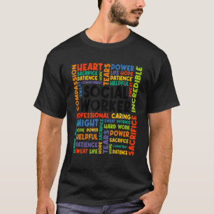 T-shirt Remerciement aux travailleurs sociaux Travailleurs