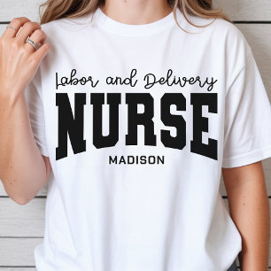 T-shirt Remerciement personnalisé aux infirmières en mater