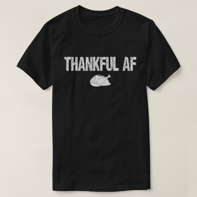 T-shirt Remerciements AF Turquie Trotting Don Funny Thanks (Design devant)